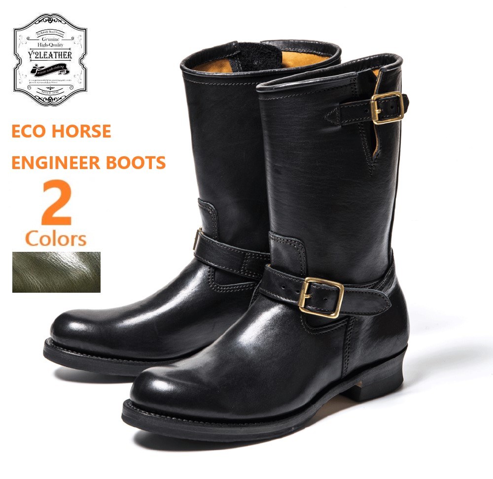 楽天市場】Y2 LEATHER(ワイツーレザー）EB-01 ECO HORSE ENGINEER
