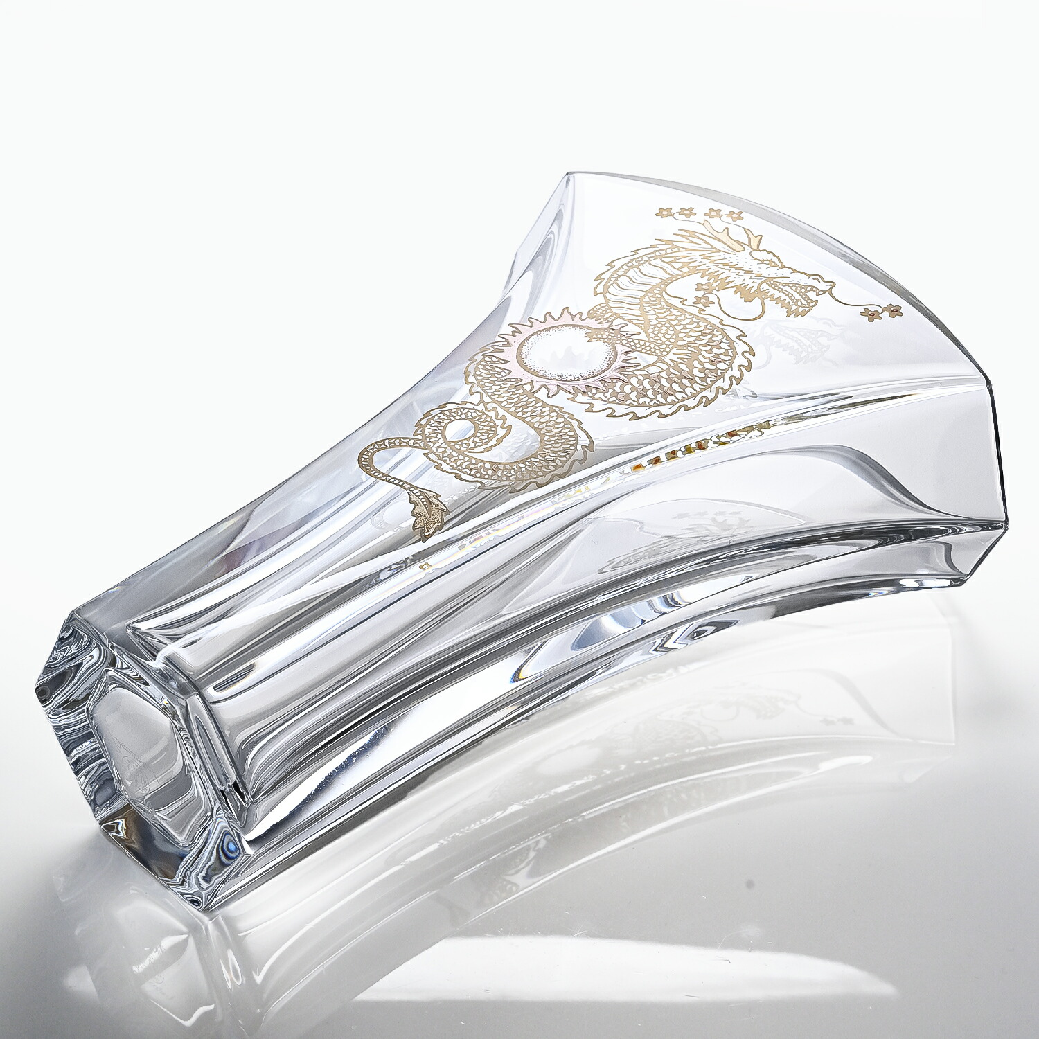 楽天市場】バカラ Baccarat ベース 花瓶 ギンコ ソーラードラゴン 龍