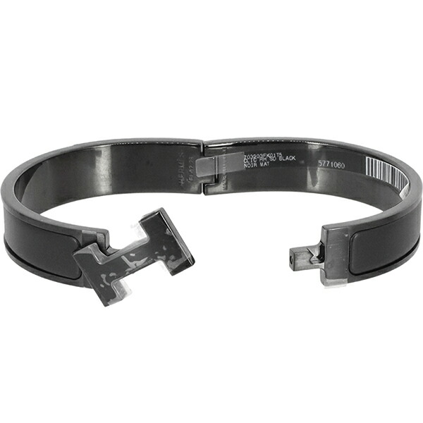 楽天市場】【10%OFF】 エルメス ブレスレット クリックHH ソーブラック