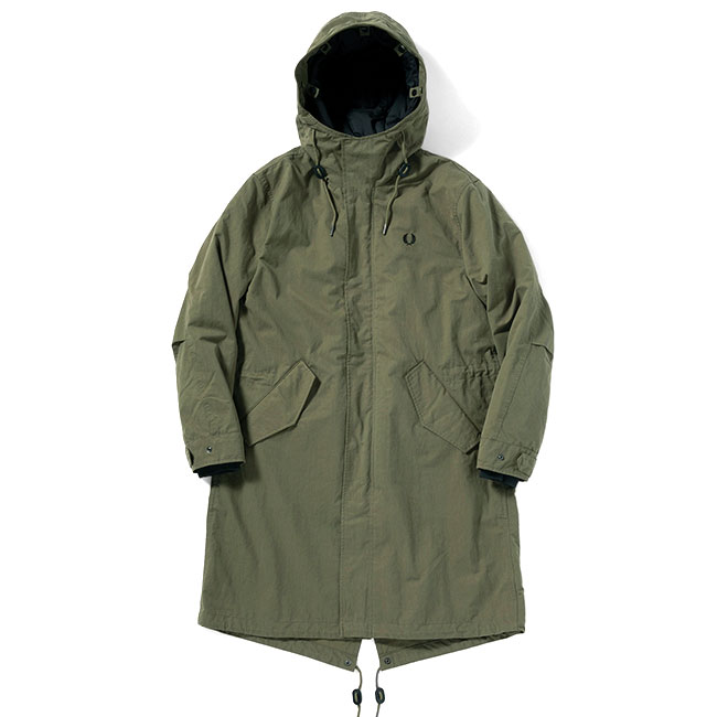 楽天市場】Fred Perry フレッドペリー ライナー付き モッズパーカー