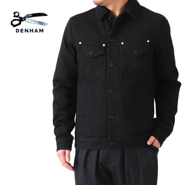 楽天市場】[TIME SALE] DENHAM デンハム ボア デニムジャケット 01-19