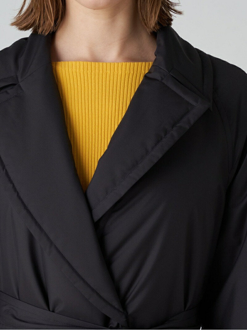 楽天市場】【SALE／40%OFF】パデットタフタ ベルテッドコート Ballsey