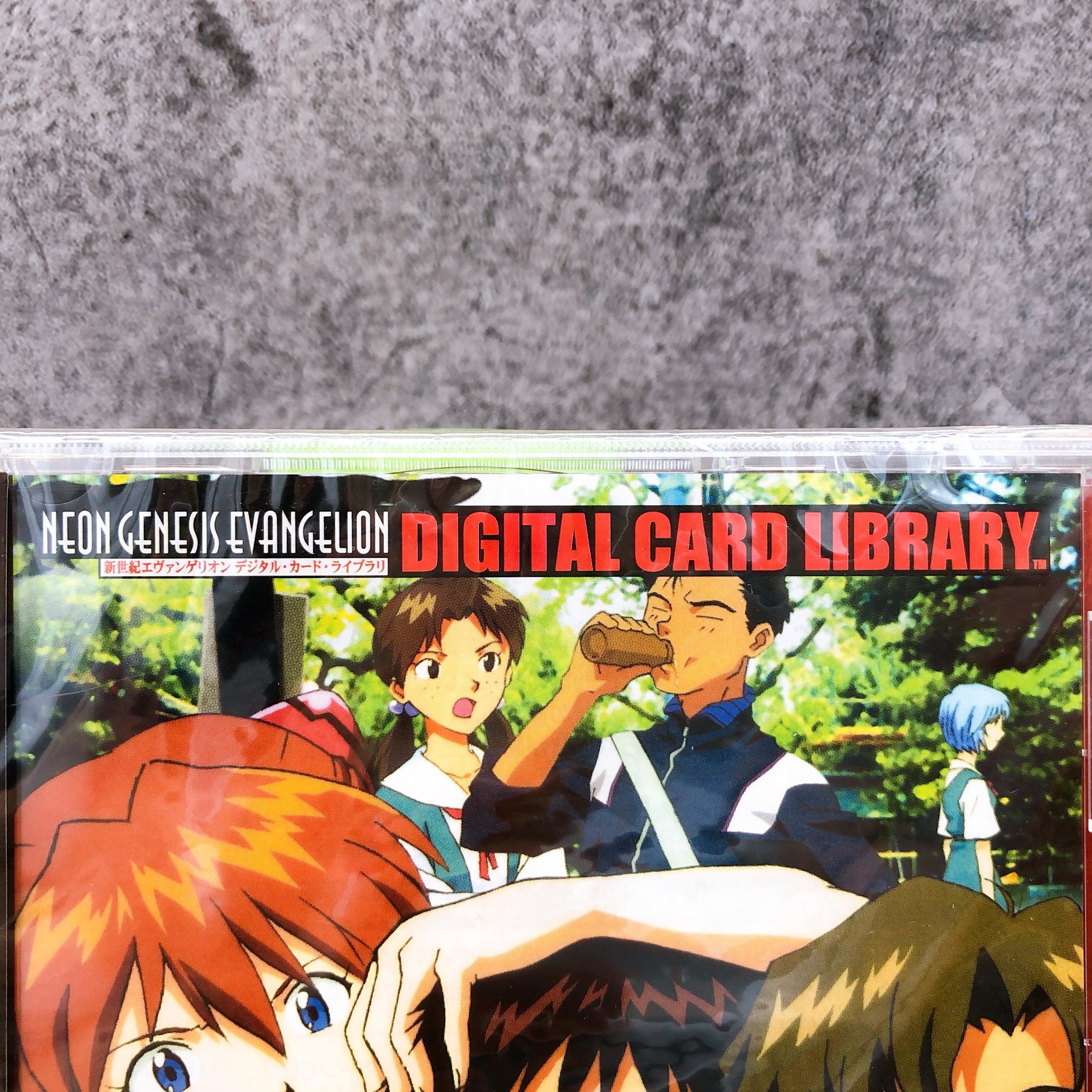 Sega Saturn Neon Genesis Evangelion Digital Card Library SS Game Seale