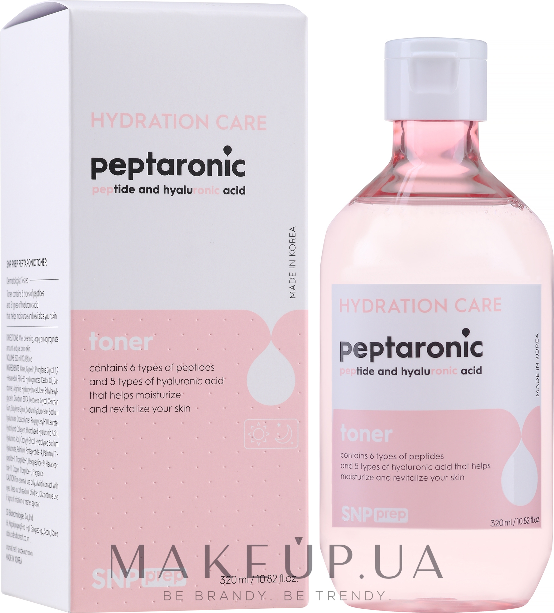 SNP Prep Peptaronic Toner - Увлажняющий тоник для лица с пептидами