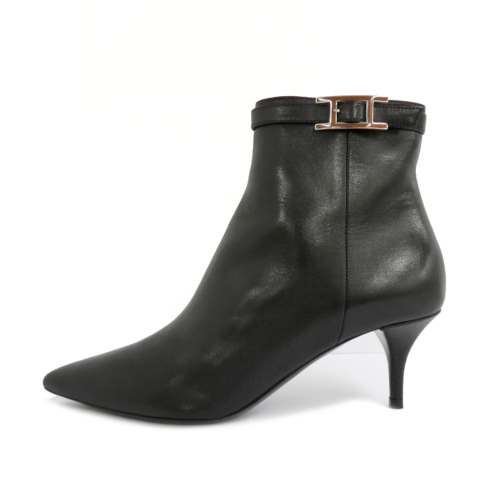 名古屋】【HERMES】エルメス ブランシュ ショートブーツ 38 24.5cm H