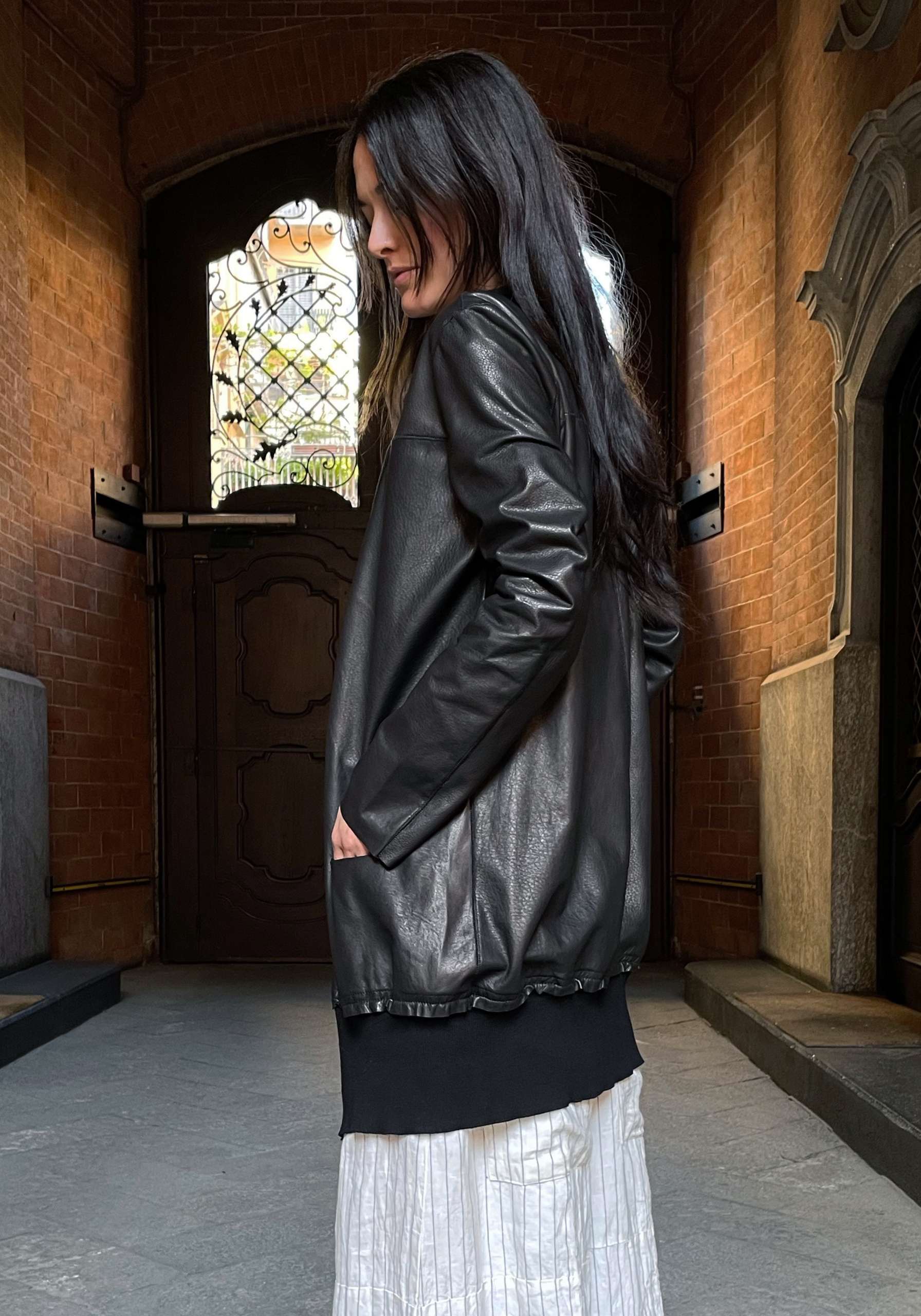 GIORGIO BRATO BLACK LEATHER 