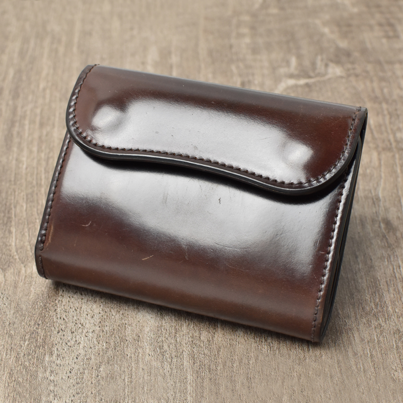 ミニ財布《カーサ》シェルコードバン｜WILDSWANS(ワイルドスワンズ