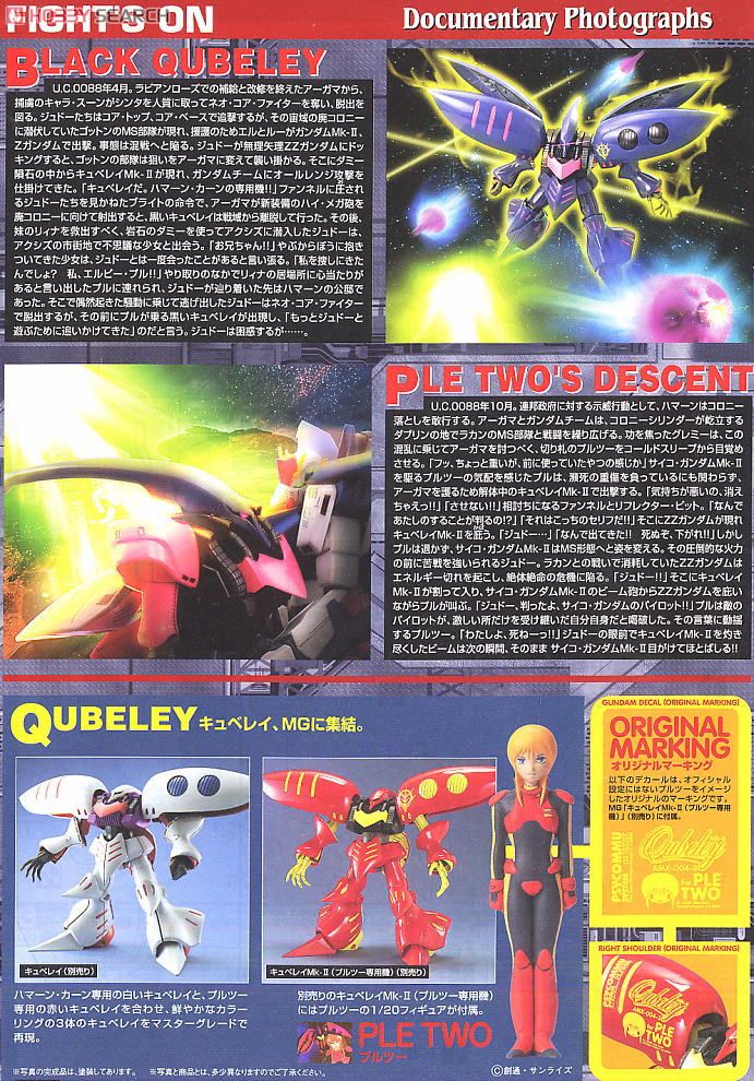 キュベレイMk-II (エルピー・プル専用機) (MG) (ガンプラ) - ホビー