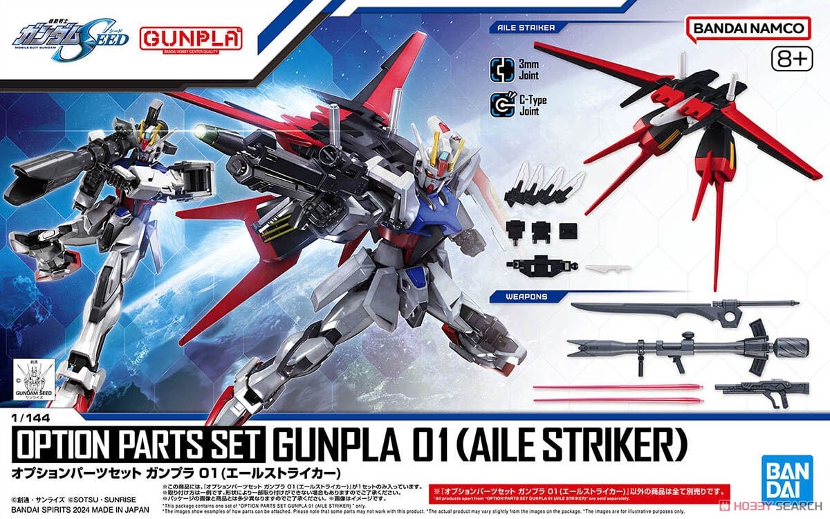 ☆特価品 オプションパーツセット ガンプラ 01 (エールストライカー