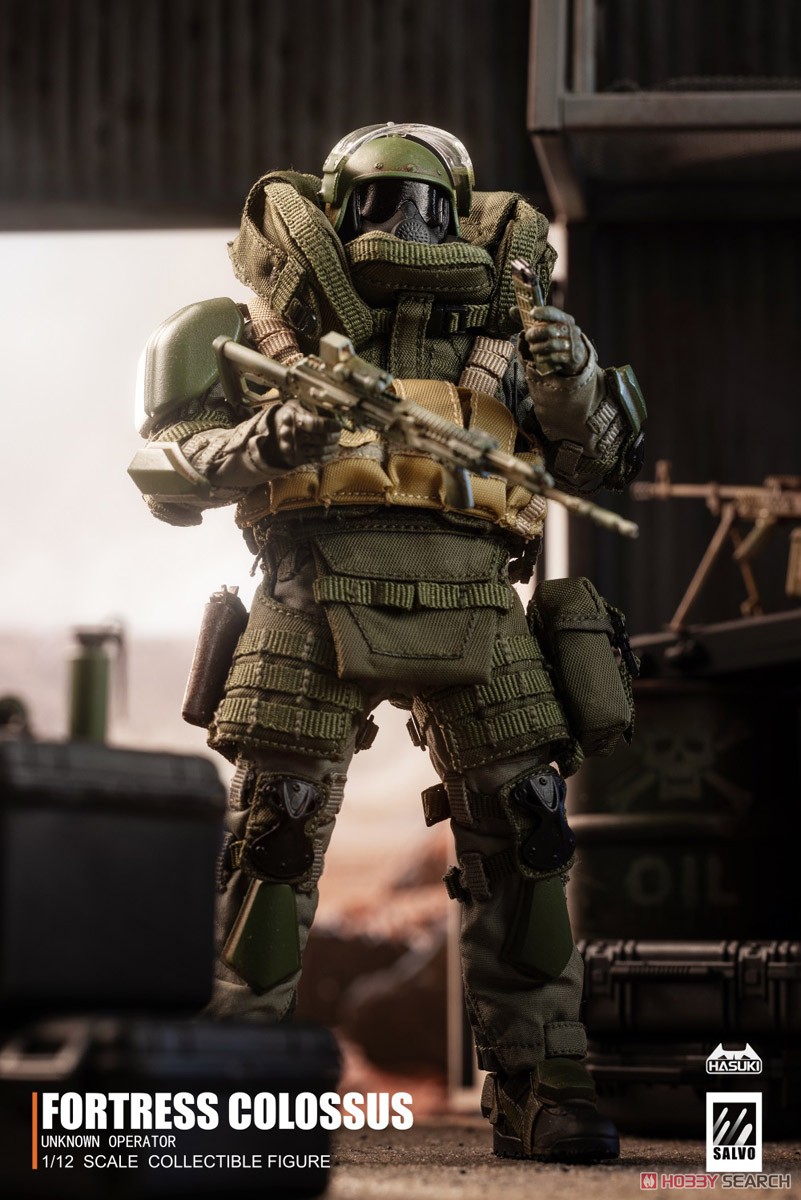 SALVOシリーズ BLACK OPS SA02 フォートレス・コロッサス (フィギュア