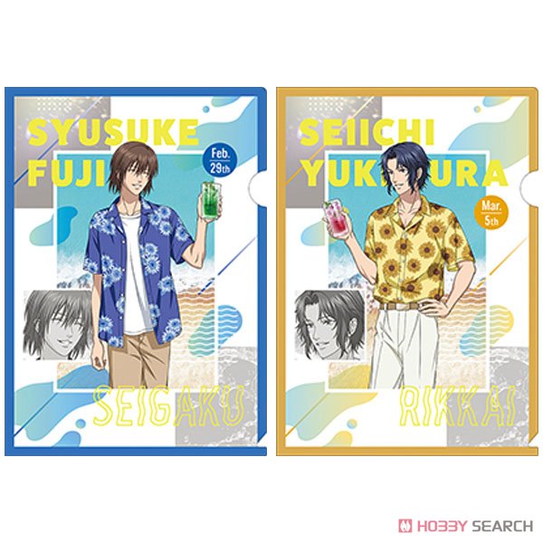 新テニスの王子様 クリアファイルセット 不二周助＆幸村精市
