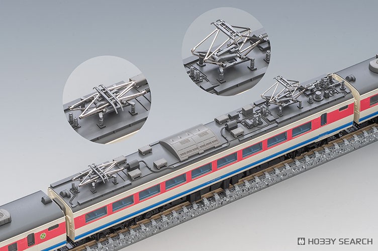 JR 489系特急電車 (金沢運転所・H03編成・白山) 基本セット (基本・5両