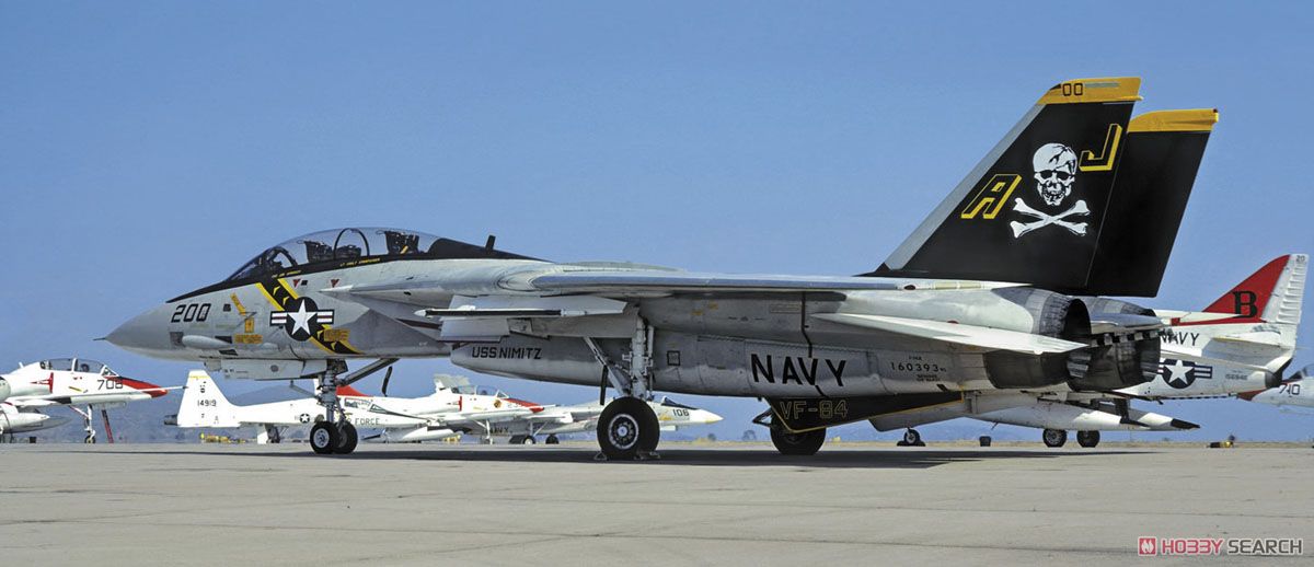 F-14A/B トムキャット `ジョリー ロジャース` (2機セット) (プラモデル