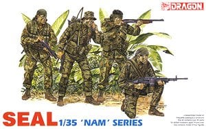 ベトナム戦争 アメリカ海軍 特殊部隊 シール SEAL (プラモデル