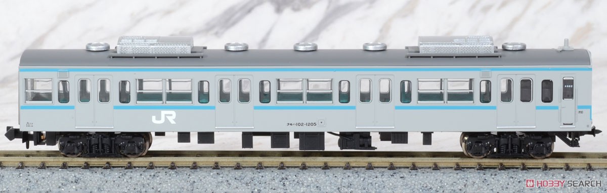 103系-1200 東西線 青帯 サハ組込編成 (基本・6両セット) (鉄道模型