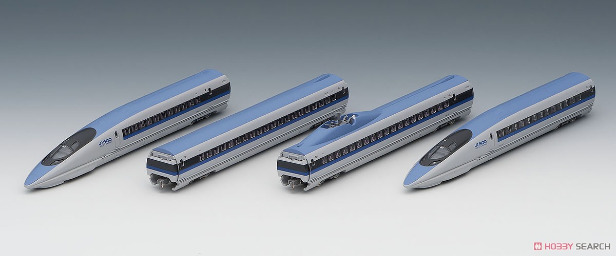 JR 500系 東海道・山陽新幹線 (のぞみ) 基本セット (基本・4両セット