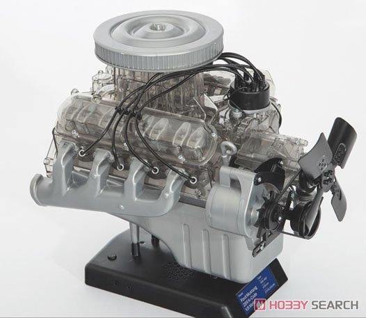 1965年型 フォード マスタング 289cid V8 エンジン (プラモデル