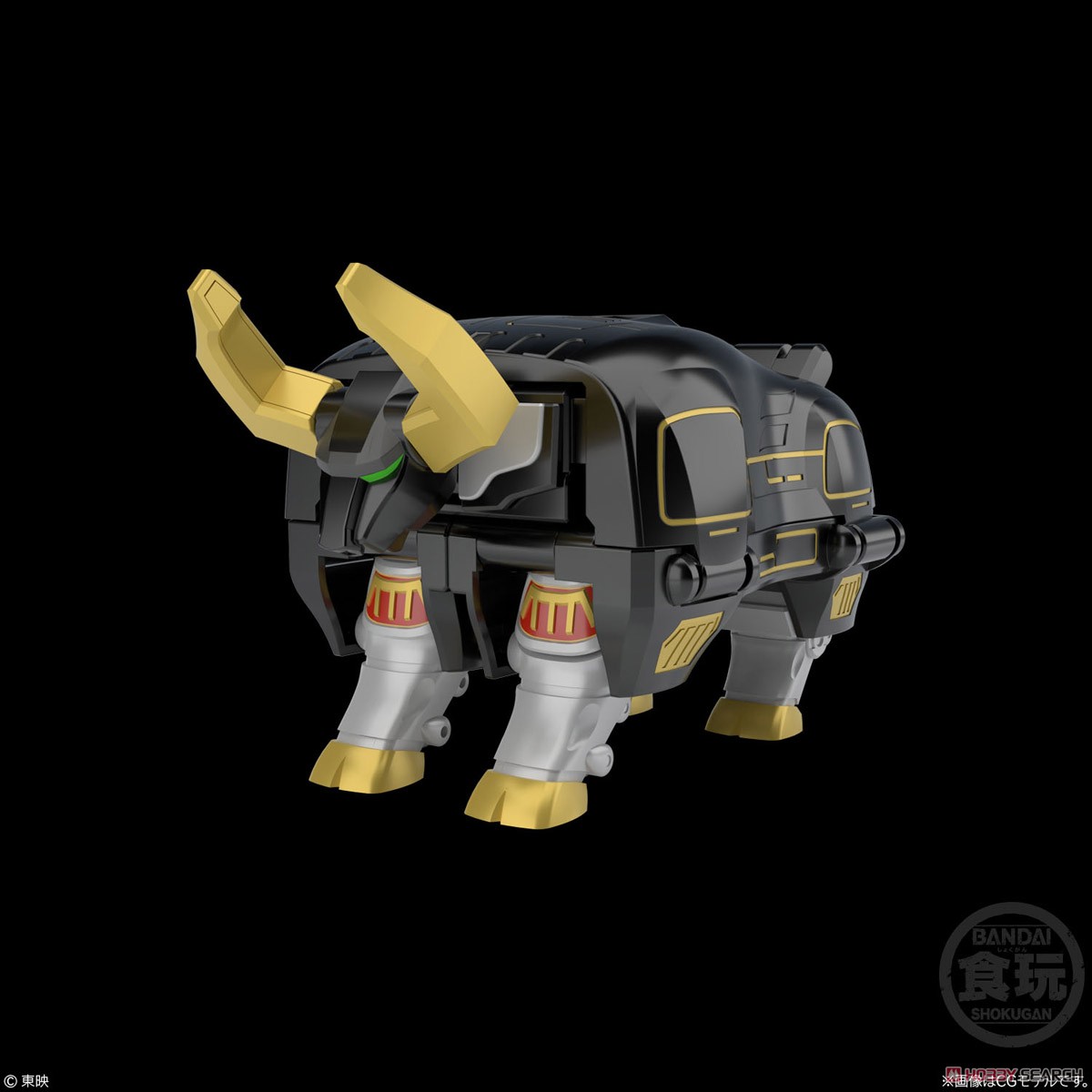 SMP [SHOKUGAN MODELING PROJECT] 百獣合体 ガオキング (3個セット
