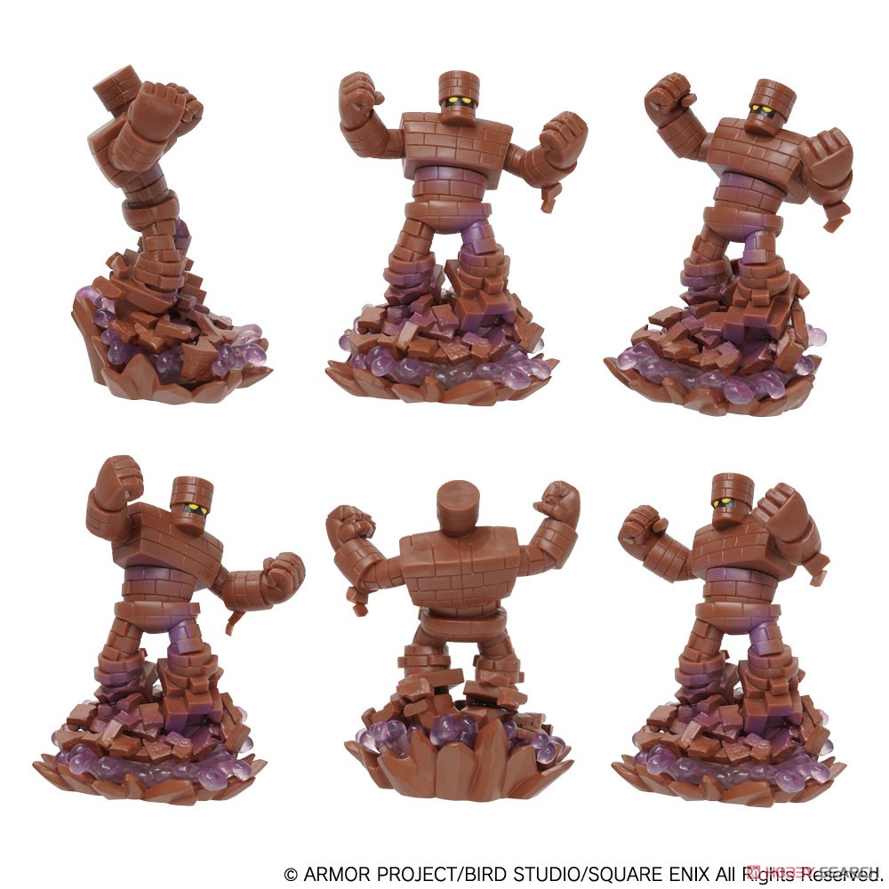 ドラゴンクエスト 立体モンスター図鑑フィギュア (6個セット) (完成品