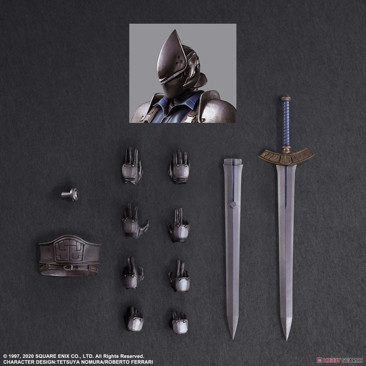 ファイナルファンタジーVII リメイク PLAY ARTS改 ローチェ＆バイクSET