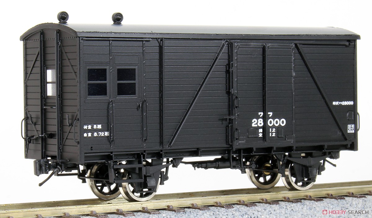 16番(HO) 国鉄 ワフ28000形 有蓋緩急車 組立キット (組み立てキット