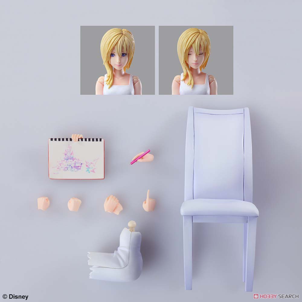 KINGDOM HEARTS III BRING ARTS ナミネ (完成品) - ホビーサーチ
