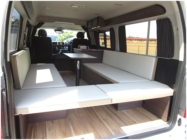 スマートキャンパーシリーズ】新車コンプリートカー HIACE ワイド