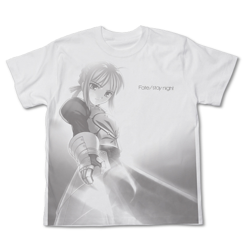 セイバーオールプリントTシャツ [Fate/stay night] | 二次元