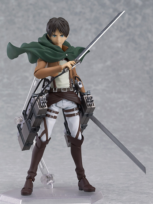 ABS＆PVC塗装済み可動フィギュア figma エレン・イェーガー [進撃の