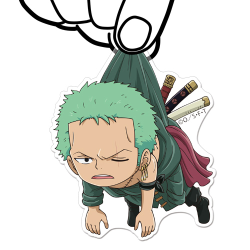 ゾロ アクリルつままれキーホルダー [ワンピース] | キャラクター公式