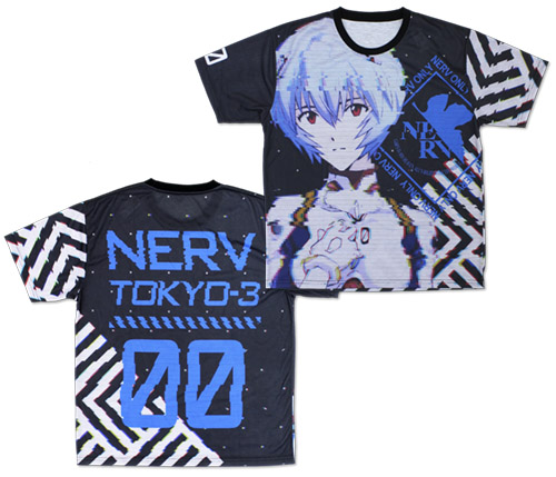 綾波レイ 両面フルグラフィックTシャツ [EVANGELION] | キャラクター