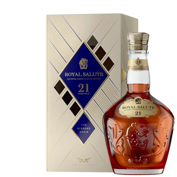 Whisky Royal Salute 21 anos Blended Grain 700ml na Casa da Bebida