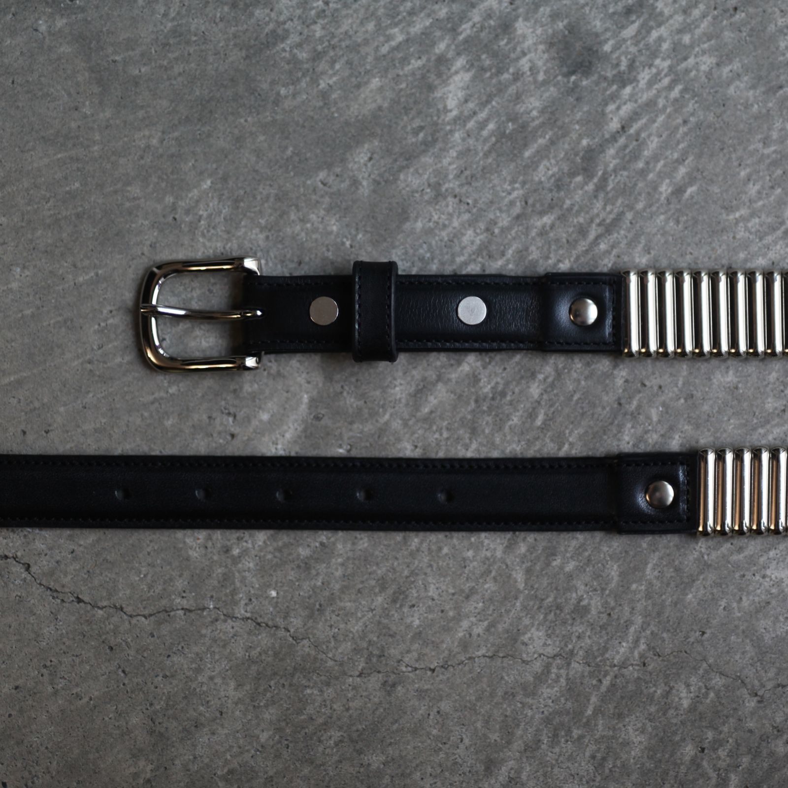 JOHNLAWRENCESULLIVAN - 【残りわずか】Pin Buckle Metal Belt