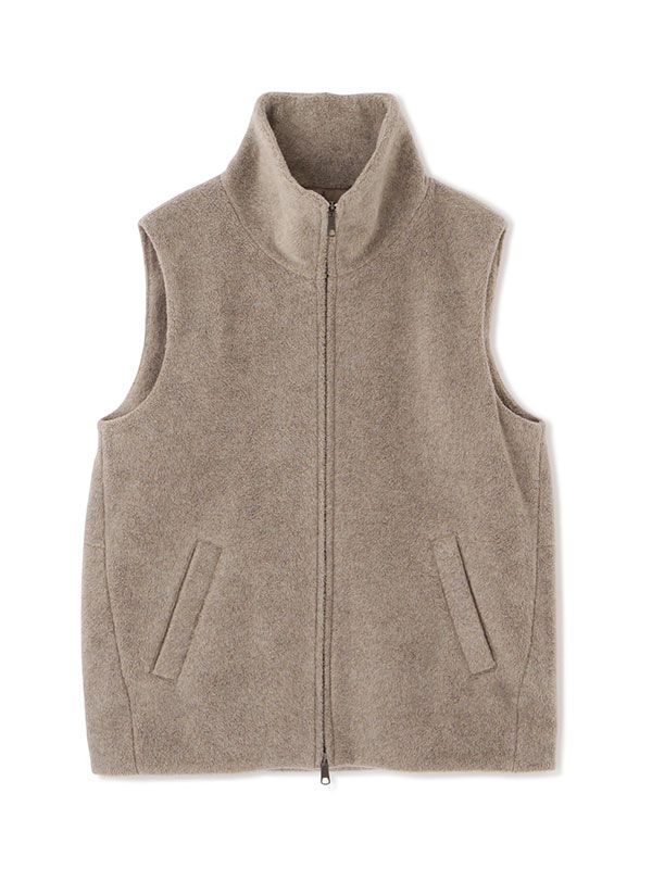 ETRE TOKYO - メルトン フリースベスト | ADDICT WEB SHOP