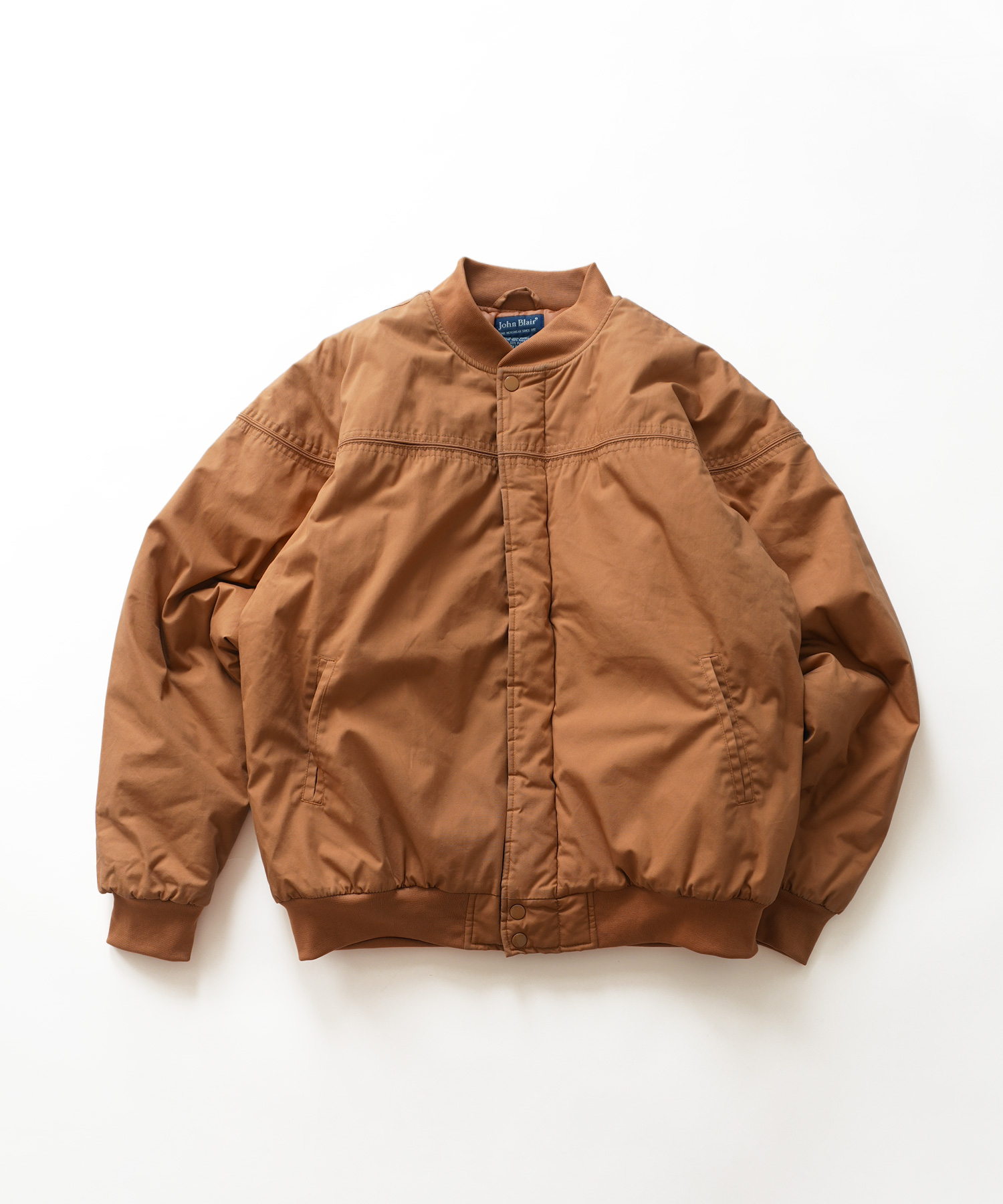 90's John Blair PADDED ZIP CUP SHOULDER BLOUSON,USED/VINTAGE