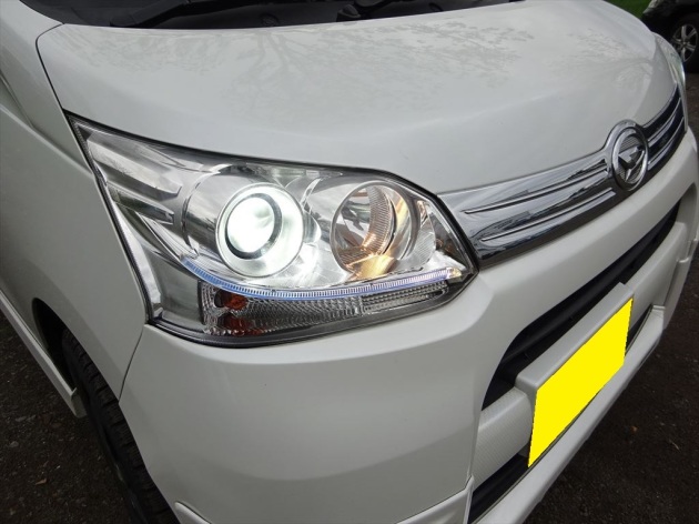ムーヴ LA110S KF ヘッドライト HID D4R/S 交換です！｜車の