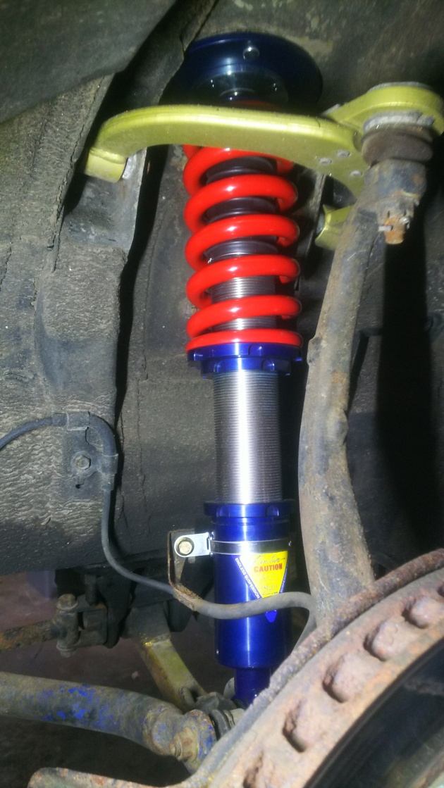 チェイサー JZX100 ZEAL FUNCTION-A 30段 車高調 取り付け