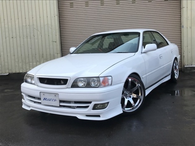 チェイサー ツアラーV JZX100 後期型 純正フルエアロ 5速 入庫