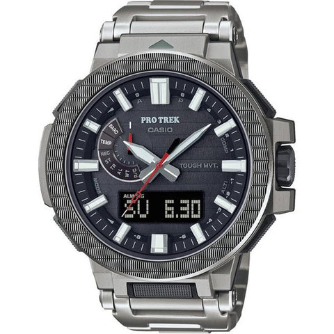 Casio Men's ProTrek Manaslu Knife Ridge Multi-band 6 Tough Solar