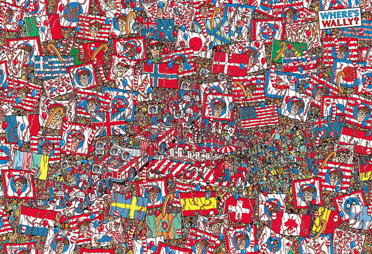 BEV-M81-725 ウォーリー Where's Wally？せいだいなパーティ 1000