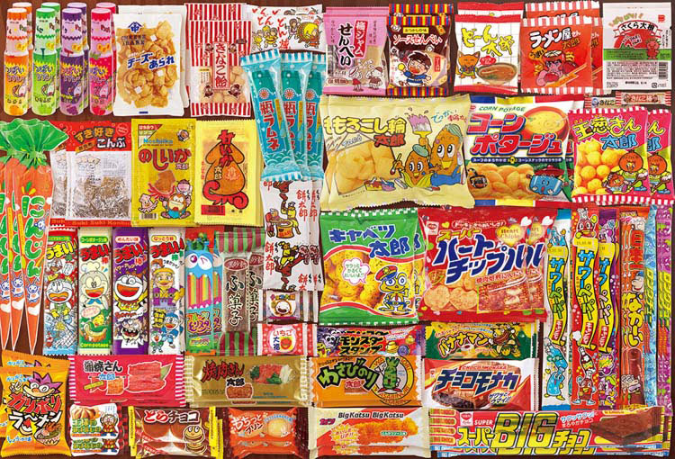 BEV-1000-034 駄菓子 コレクション ジグソーパズル 1000ピース