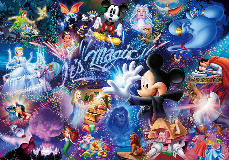 TEN-DW1000-414 ディズニー It's Magic!（ミッキー） 1000ピース