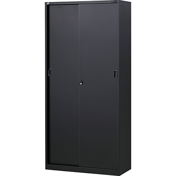 TS-53DS 豊國工業 スチール引戸書庫 上下兼用 ホワイトグレー 幅1500
