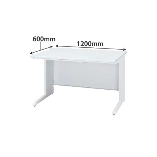 OFSH-126HWW 平机 幅1200×奥行600×高さ720mm ホワイトの通販【法人