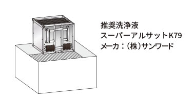 メンテナンス方法 | 環境機器 | オーム電機株式会社