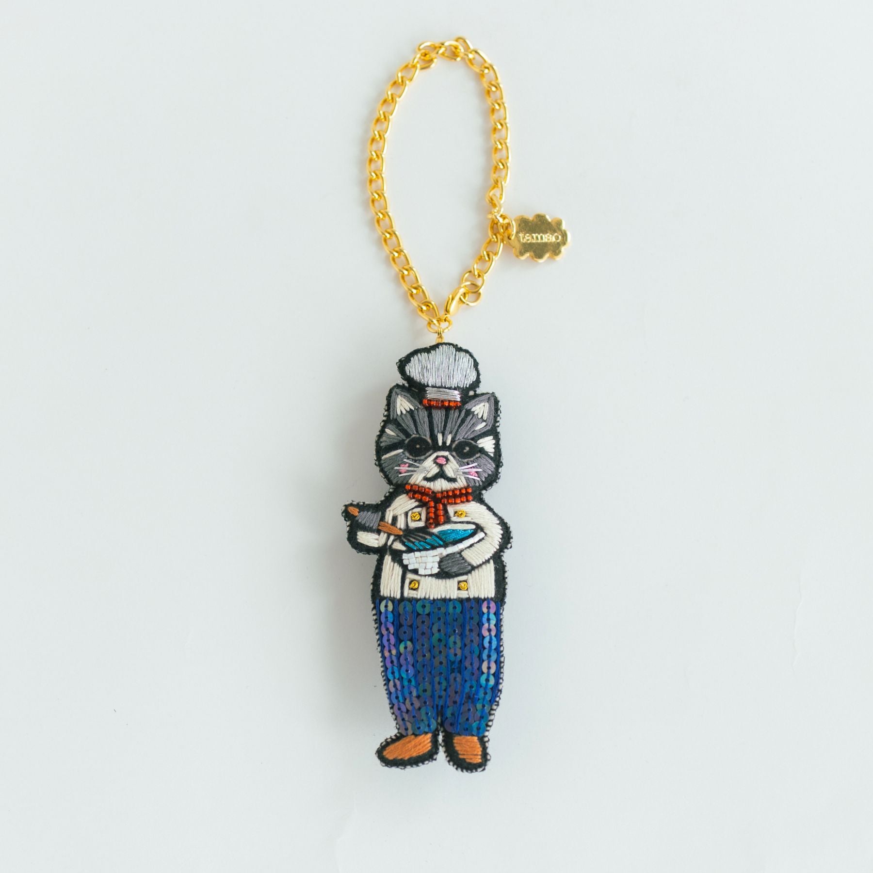 tamaoworld 刺繍チャームブローチ｜ファッション雑貨・その他｜オルネ