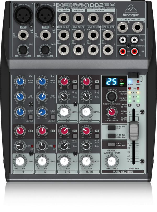 ○BEHRINGER(ベリンガー)/PAミキサー/1002FX XENYX(エフェクター内蔵