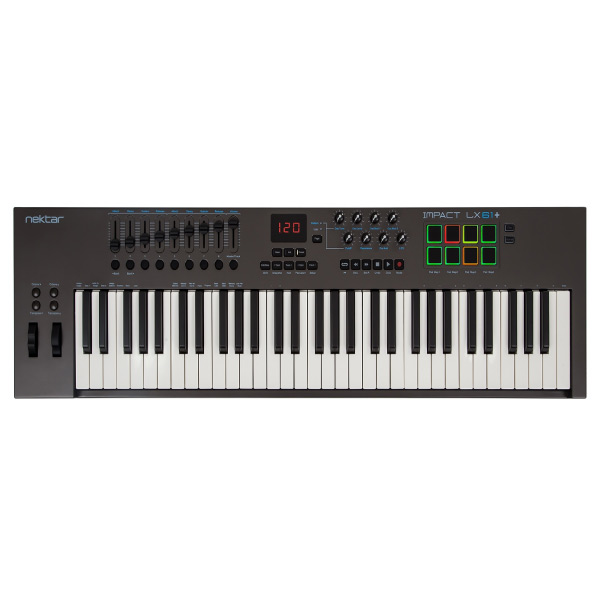 Nektar TechnologyのMIDIキーボード、Impact LX61+のご紹介です。