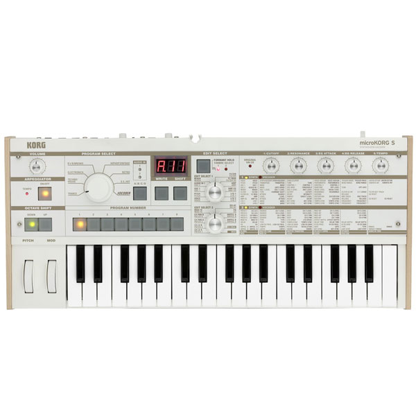 KORGの高品質シンセボコーダー「microKORG S」をご紹介いたします！