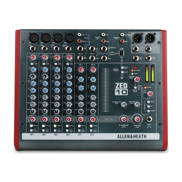 ALLEN & HEATH/PAミキサー/ZED-10(ZED1002) -DJ機材アナログレコード